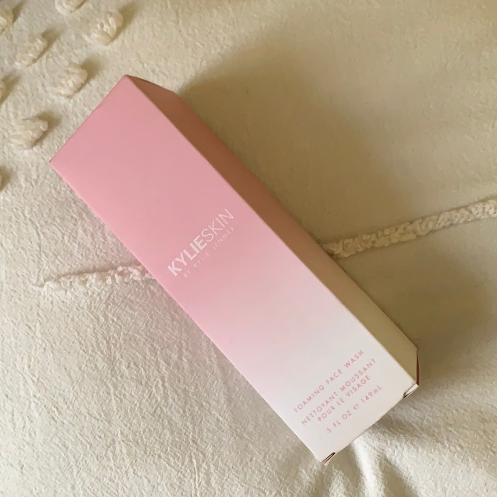 Kylie Skin foaming face wash